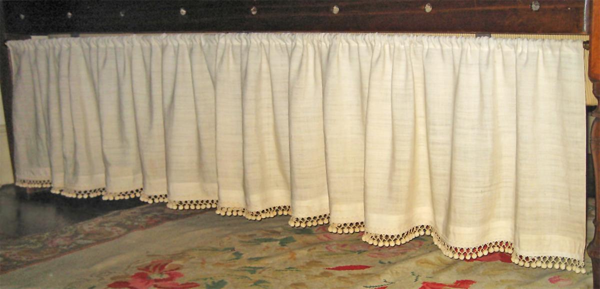 1955.0662.005 bed hanging, base valance