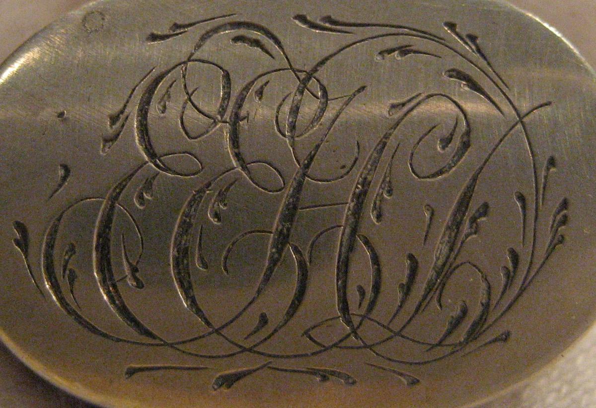 1965.0066.009 Knife (inscription)