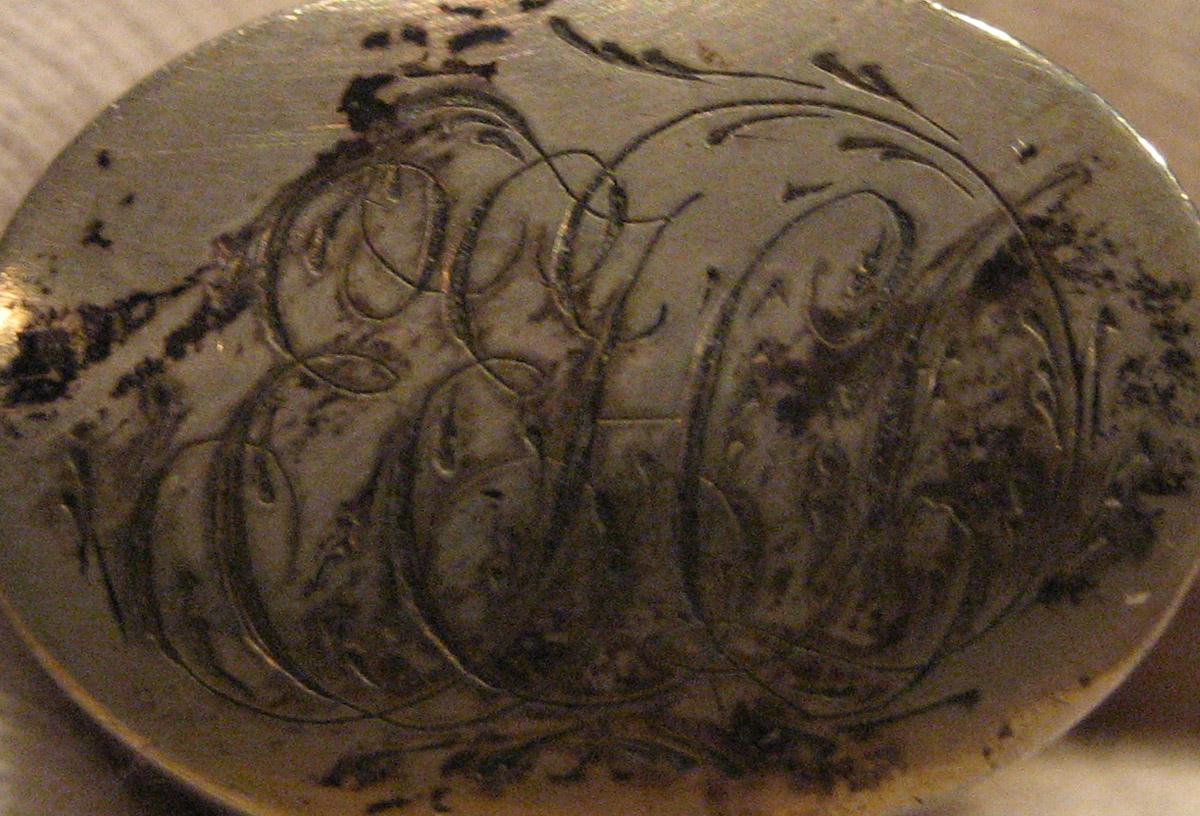 1965.0066.016 Knife (inscription)