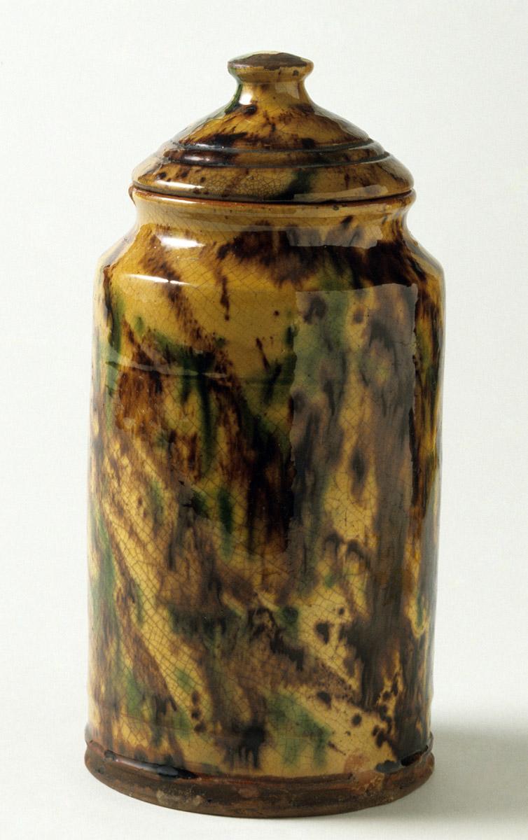 1955.0720 A, B Jar and cover