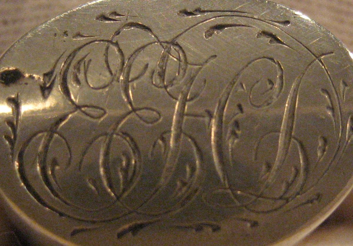 1965.0066.045 Fork (inscription)