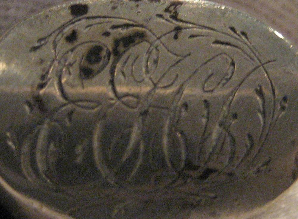 1965.0066.080 Fork (inscription)