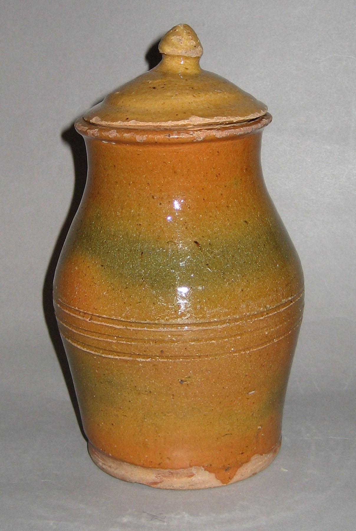 1955.0724 A, B Jar and Cover
