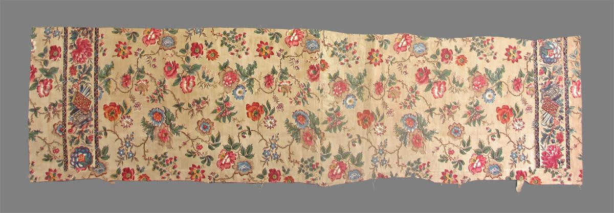 1965.0077.001-.002 Textile, printed obverse