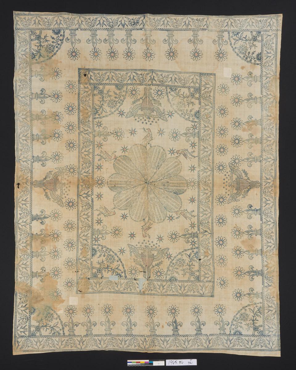 1965.0086 Bedcover, view 1