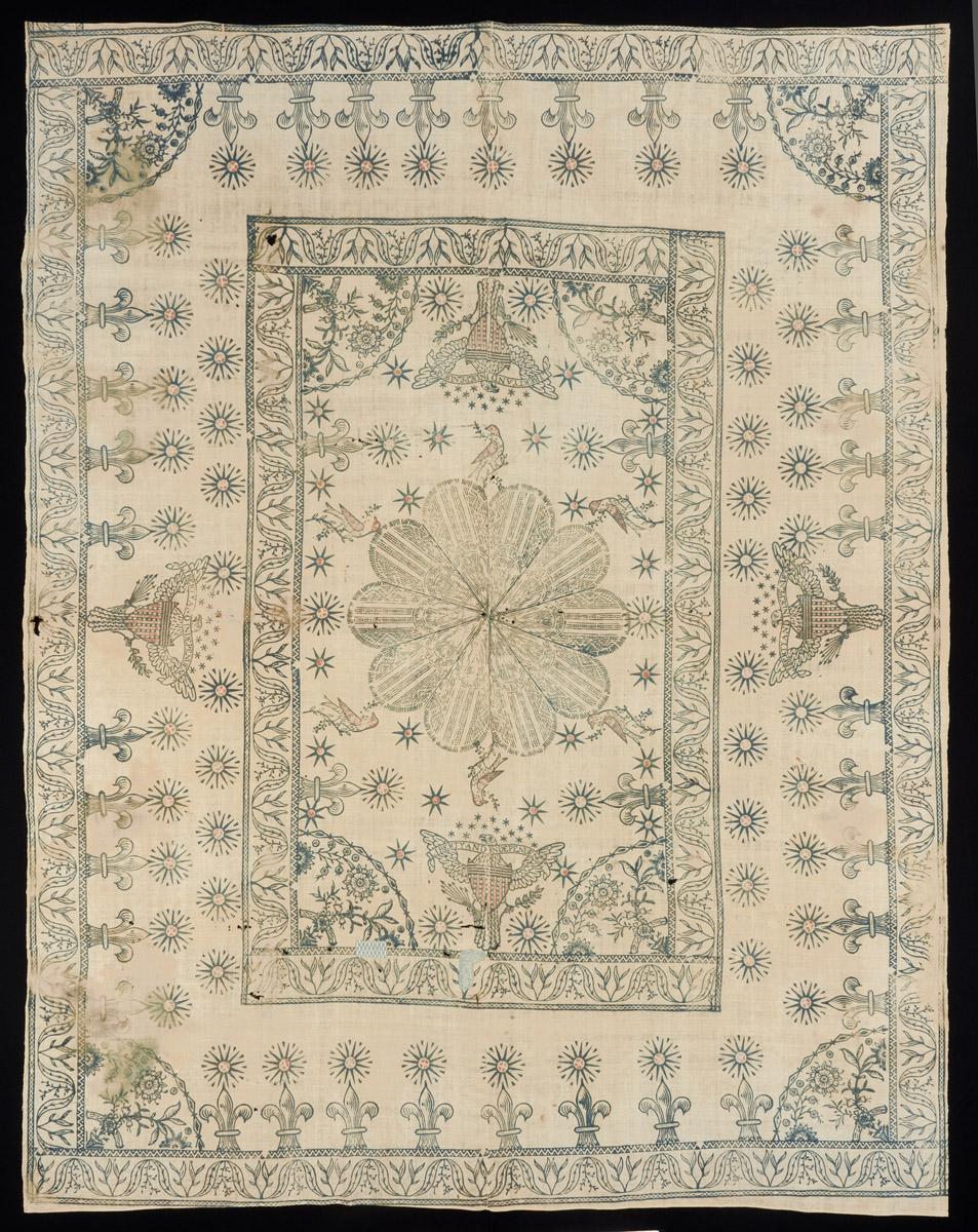 1965.0086 Bedcover, view 2