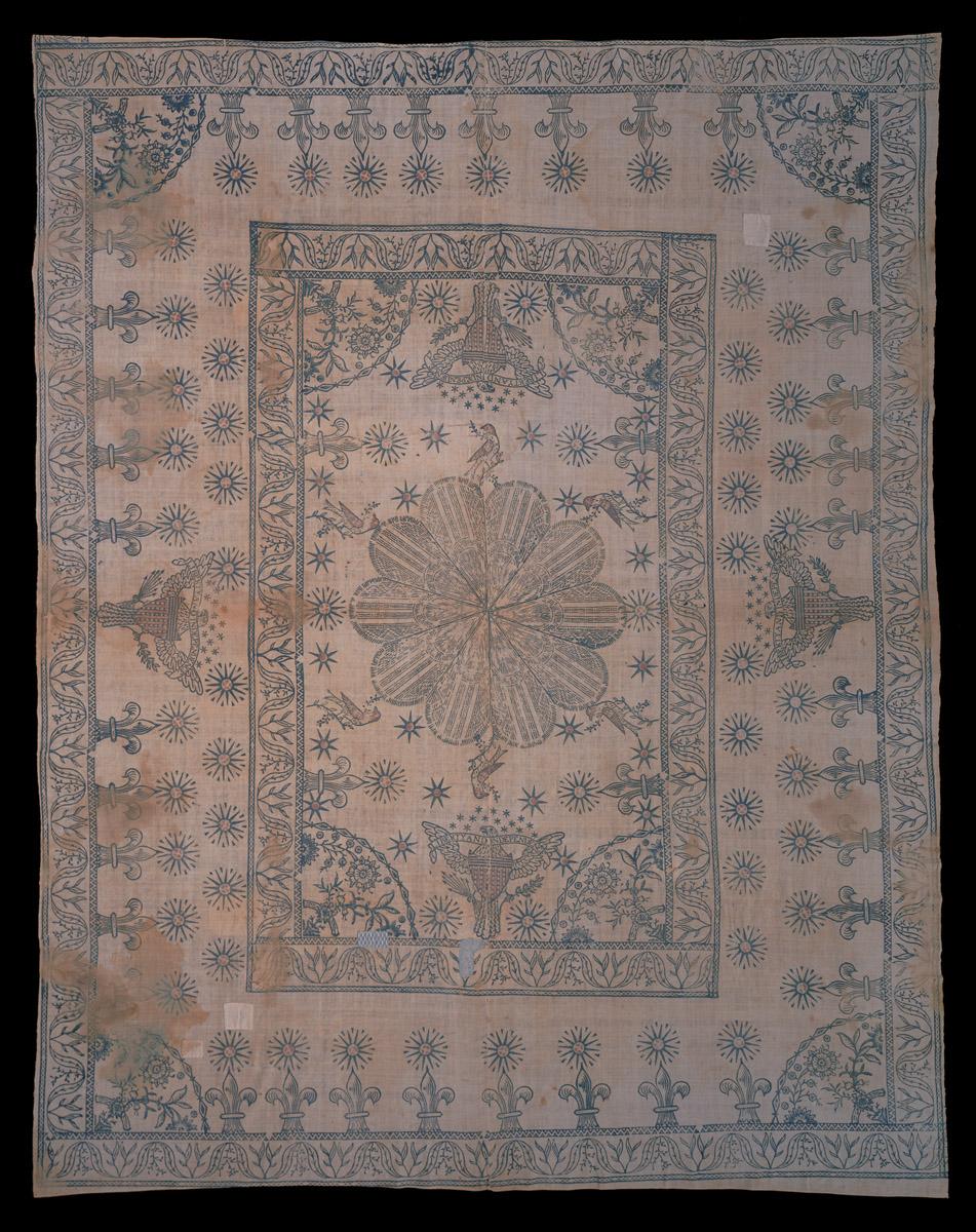 1965.0086 Bedcover, view 3