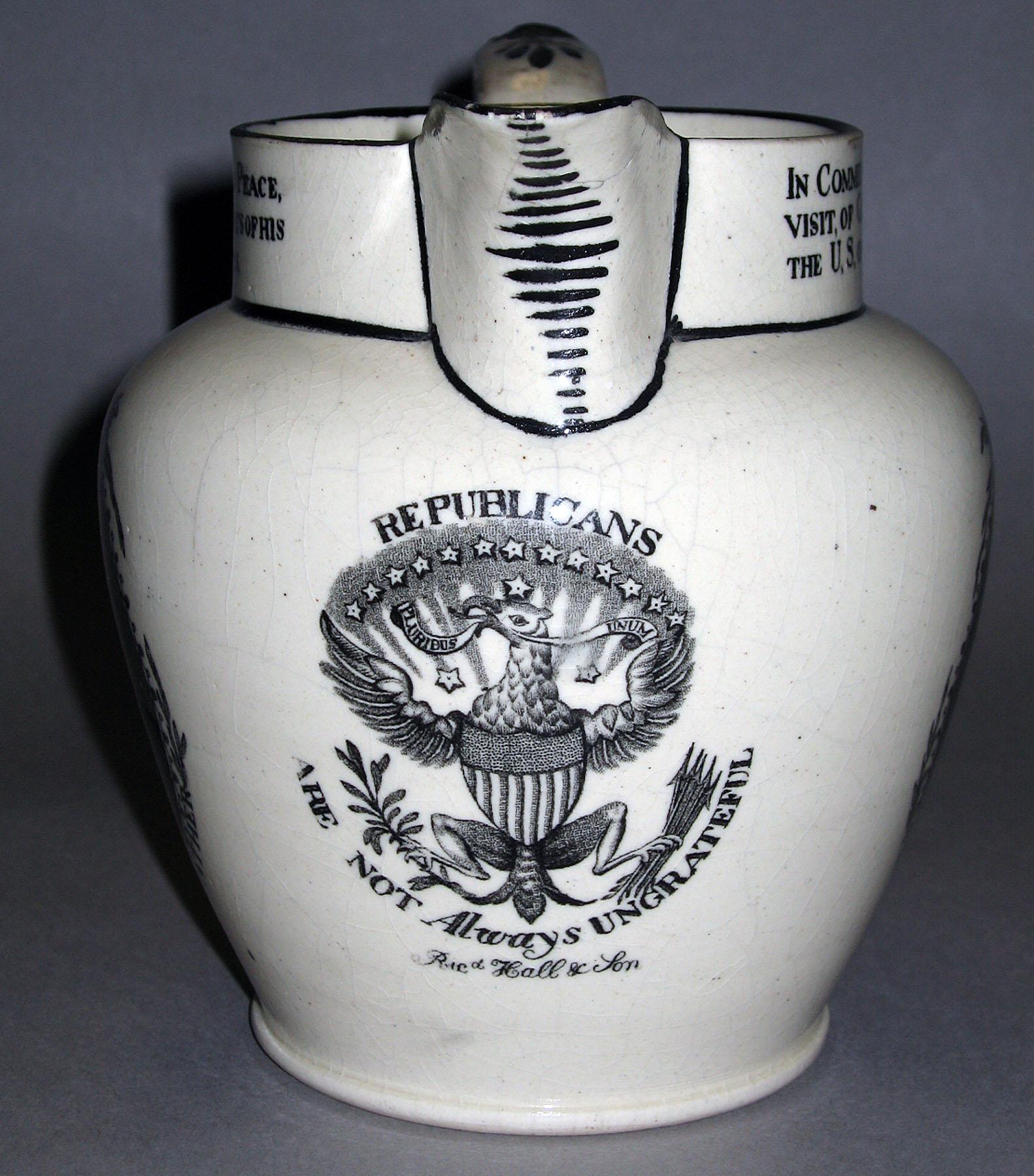 1965.0099 Pearlware Jug