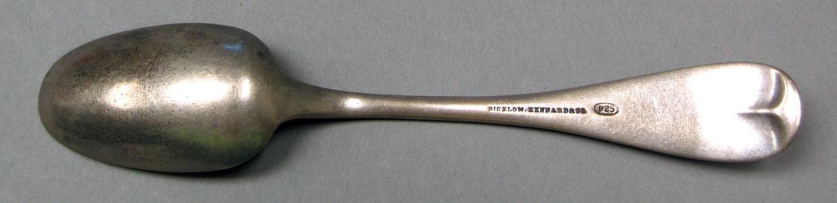 1965.0107 Silver Spoon underside