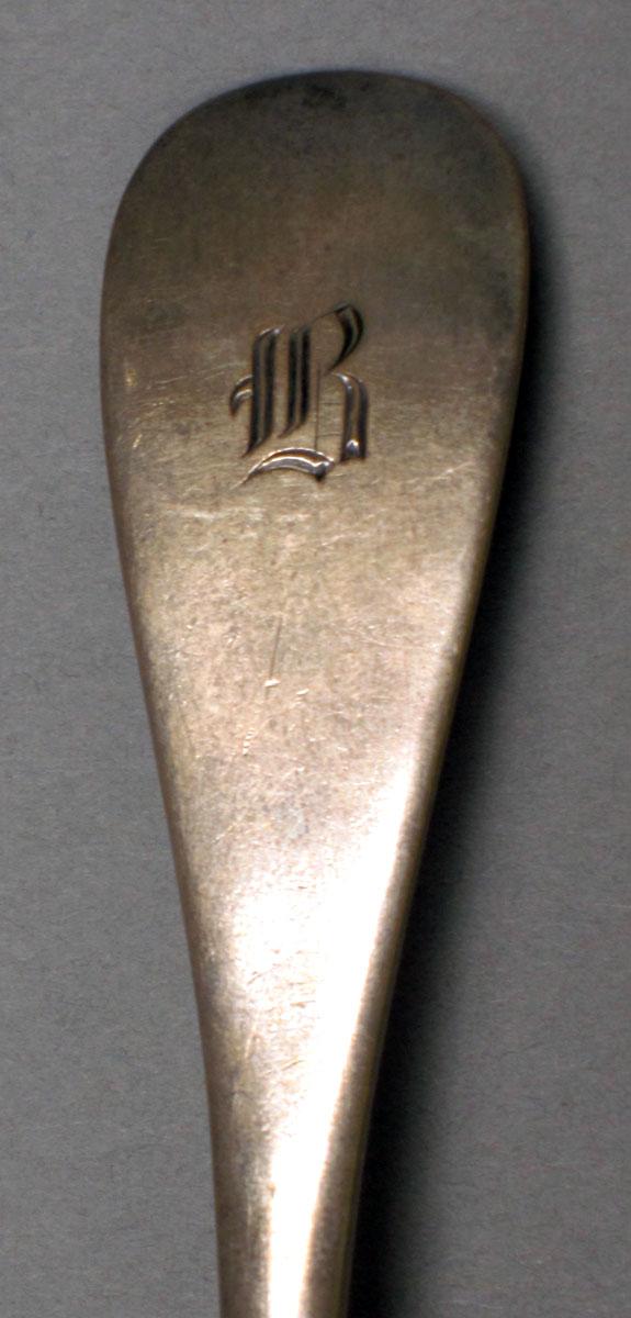1965.0107 Silver Spoon engraving