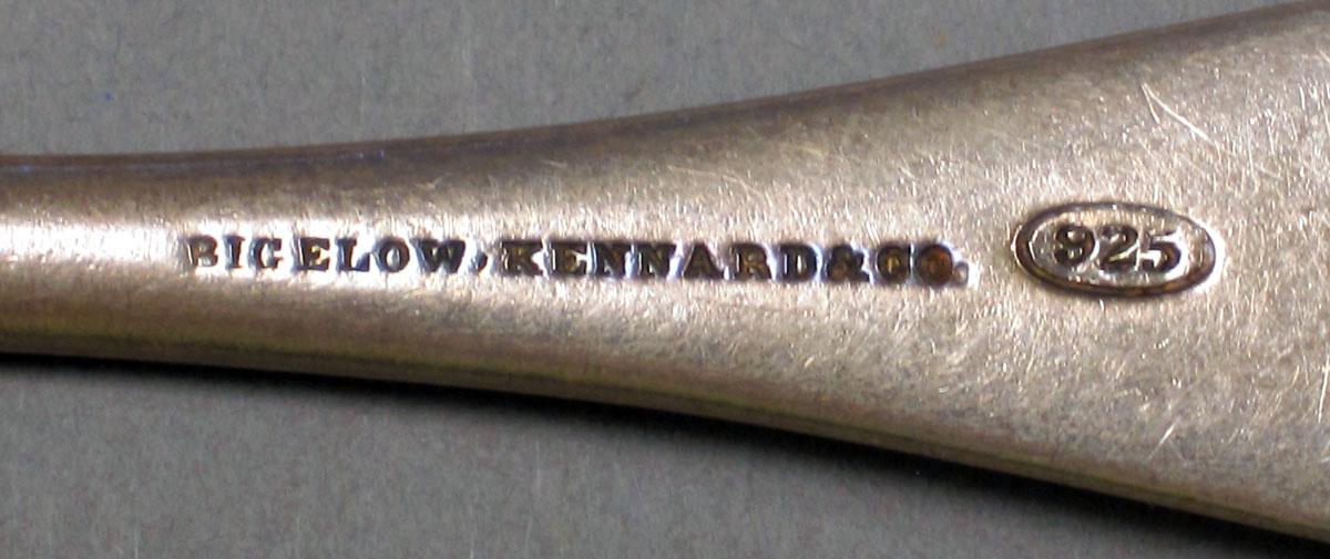 1965.0107 Silver Spoon mark