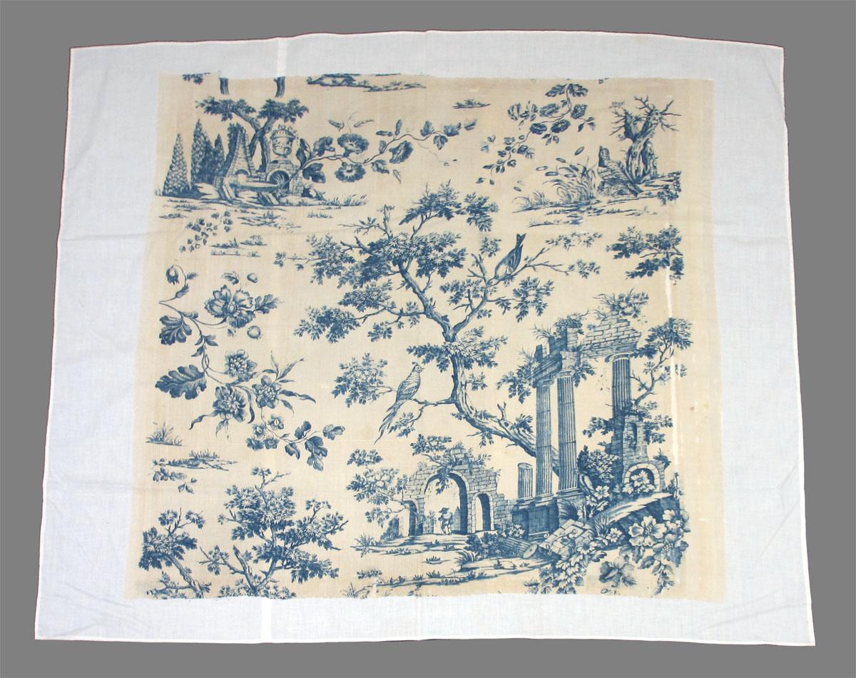 1965.0109 textile, printed obverse