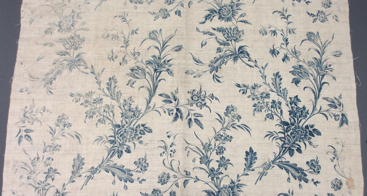 1965.0110 Textile, printed design repeat