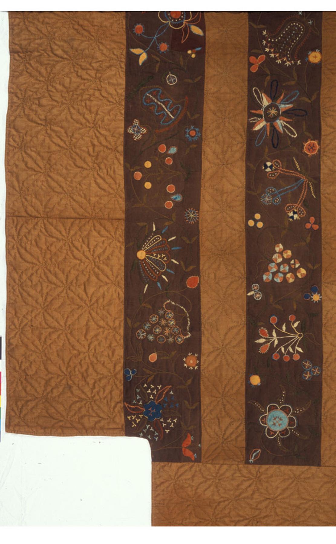 1955.0739.001 Quilt (detail)
