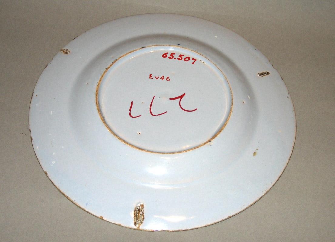1965.0507 Plate underside
