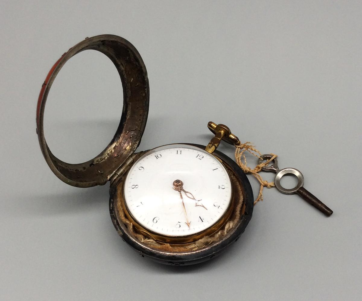 1959.0576 Watch; 1965.0520 Watch case, view 2