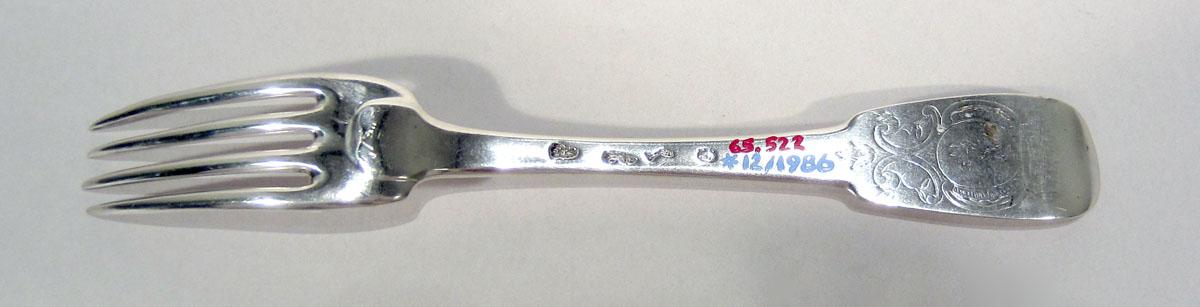 1965.0522 Silver Fork underside