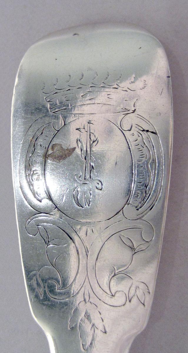 1965.0522 Silver Fork engraving underside