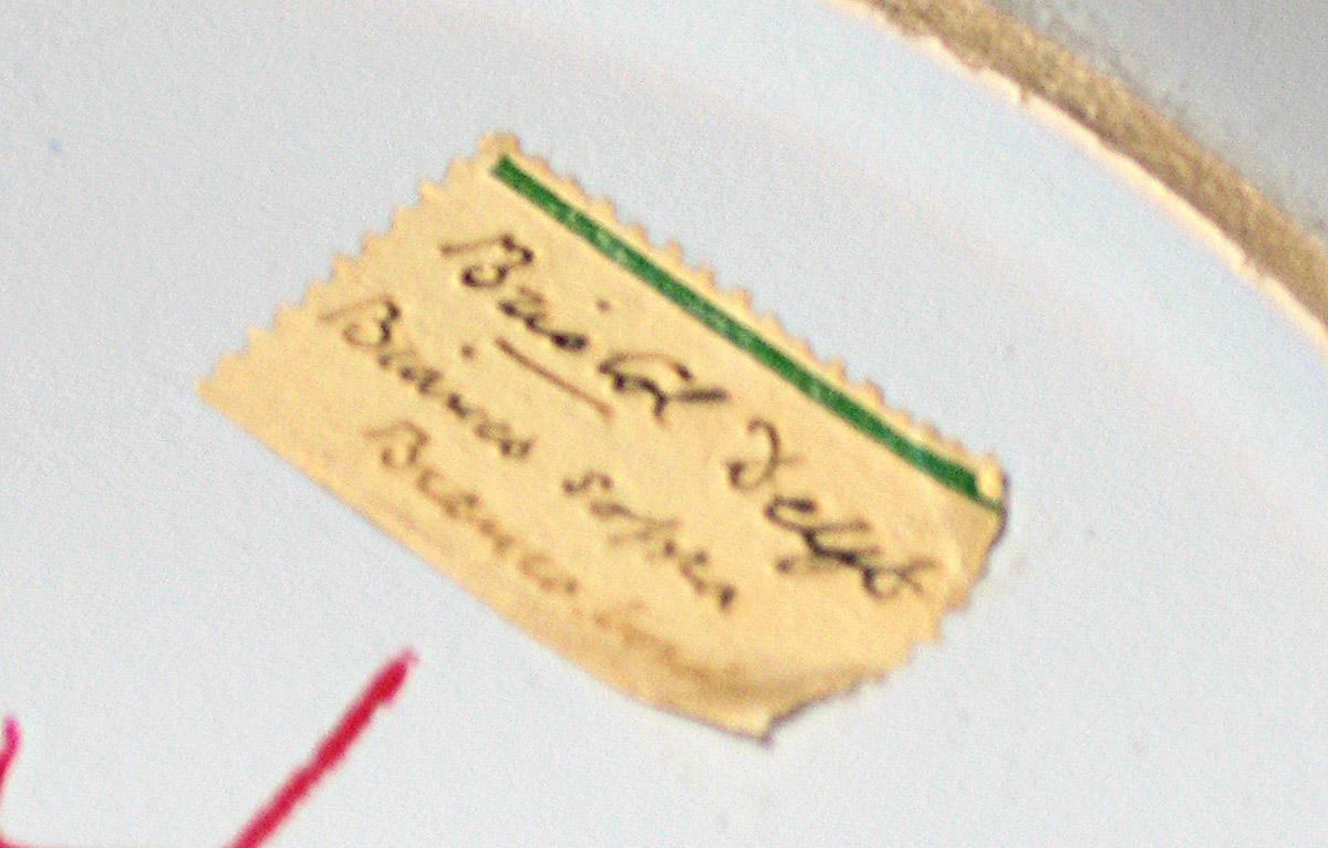 1965.0530 Plate tag