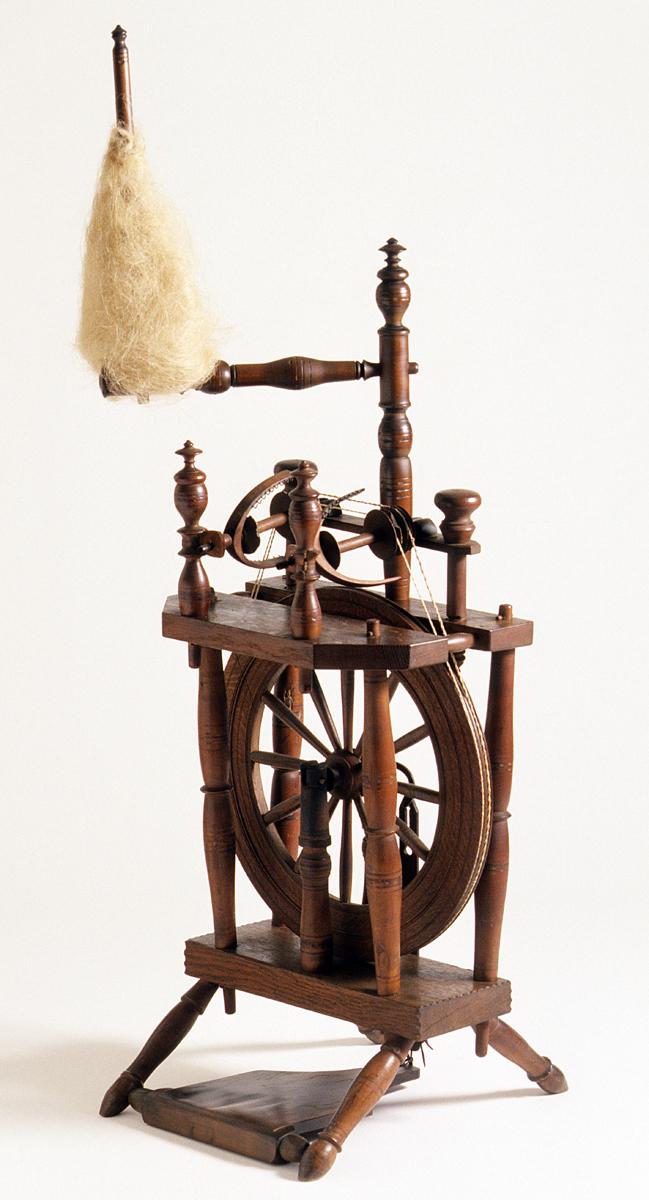 1965.0554 A-D Spinning Wheel