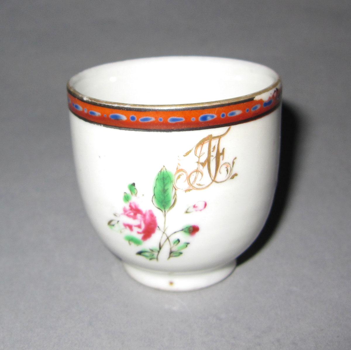 1965.0559.005 Porcelain coffee cup medallion