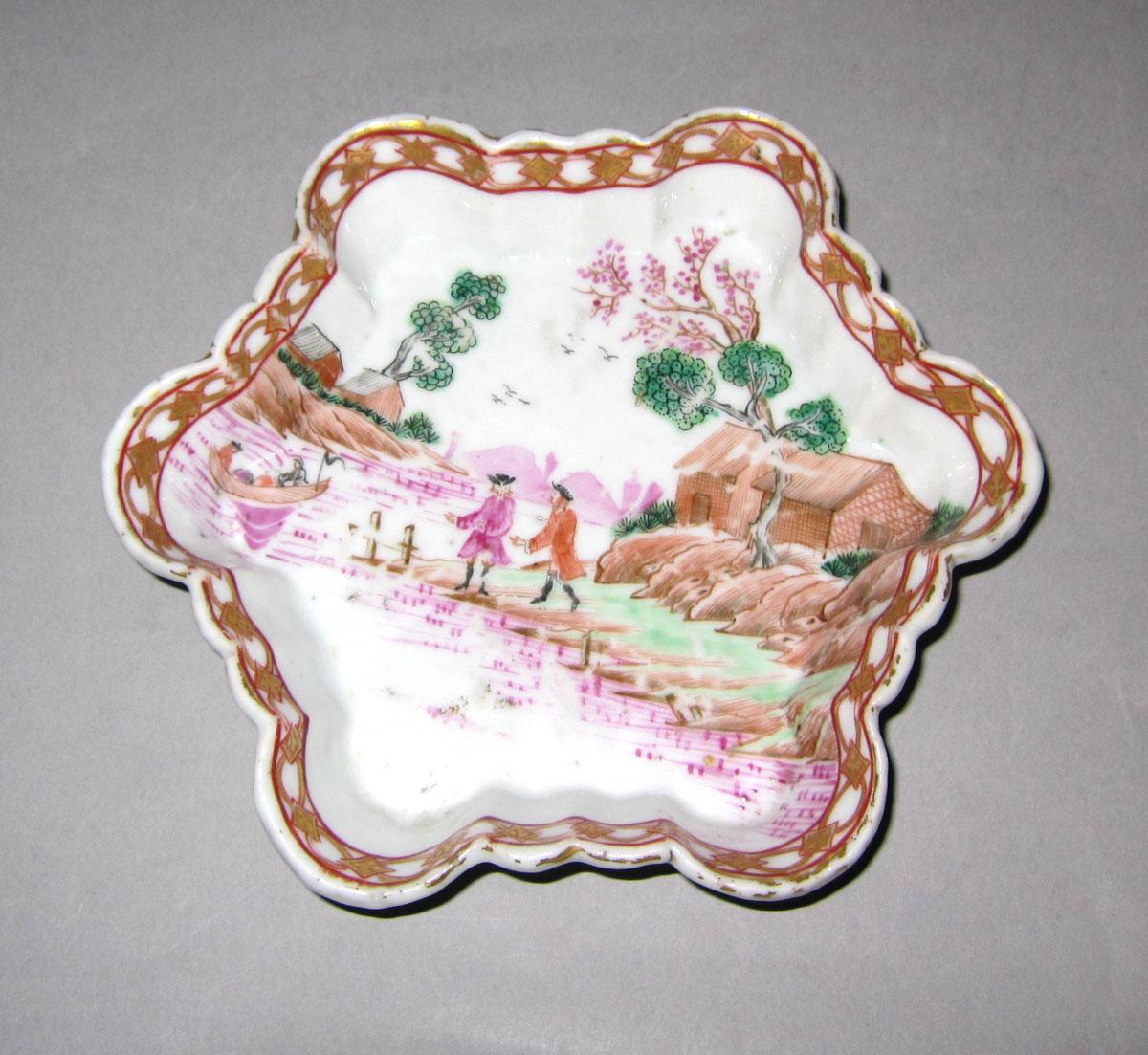 1965.0566 Porcelain teapot stand