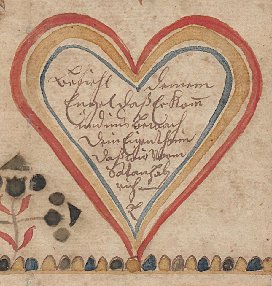 1965.0601 Fraktur, Detail 12