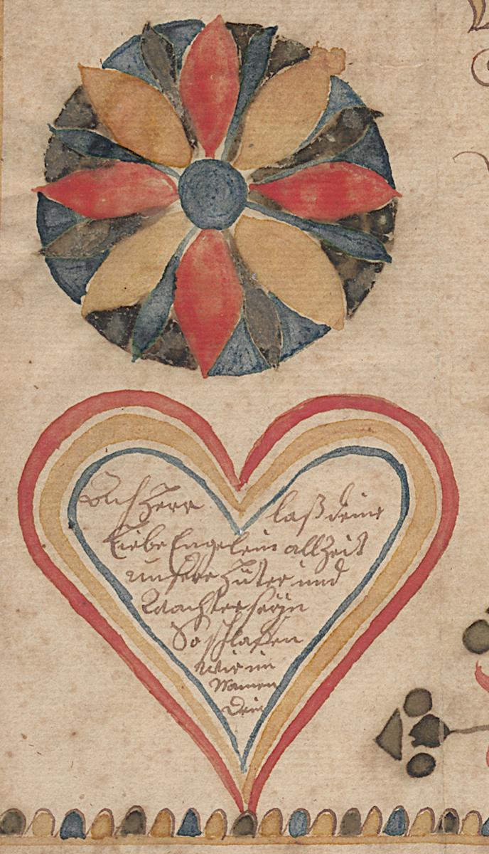 1965.0601 Fraktur, Detail 4