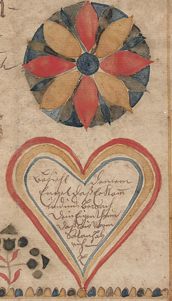 1965.0601 Fraktur, Detail 5