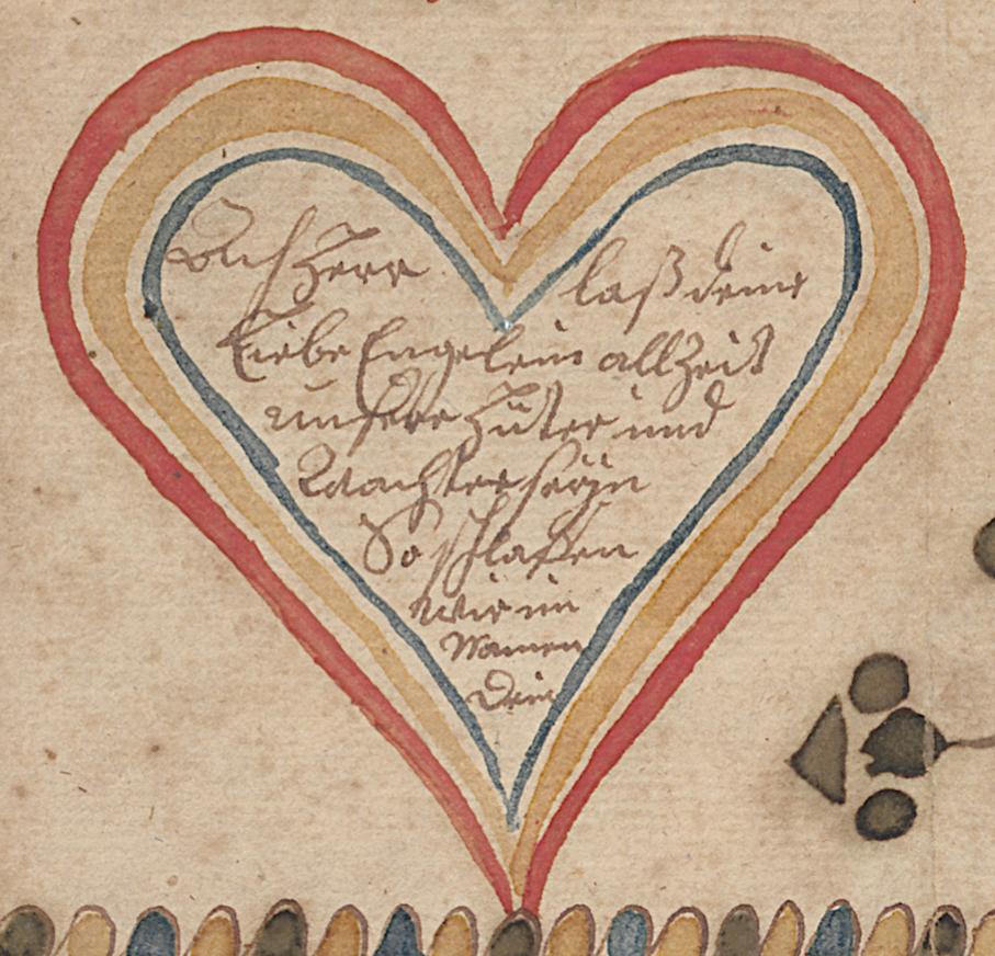 1965.0601 Fraktur, Detail 7