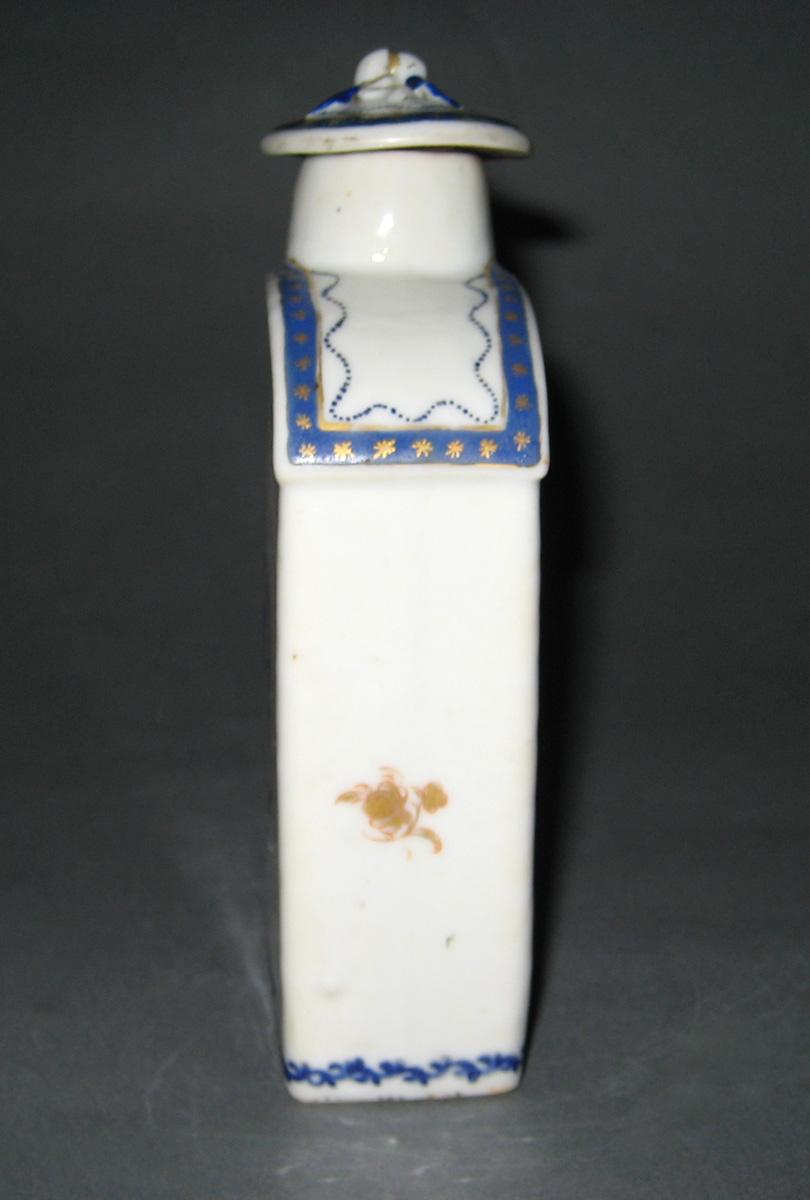 1965.0620 A, B Tea Cannister side view