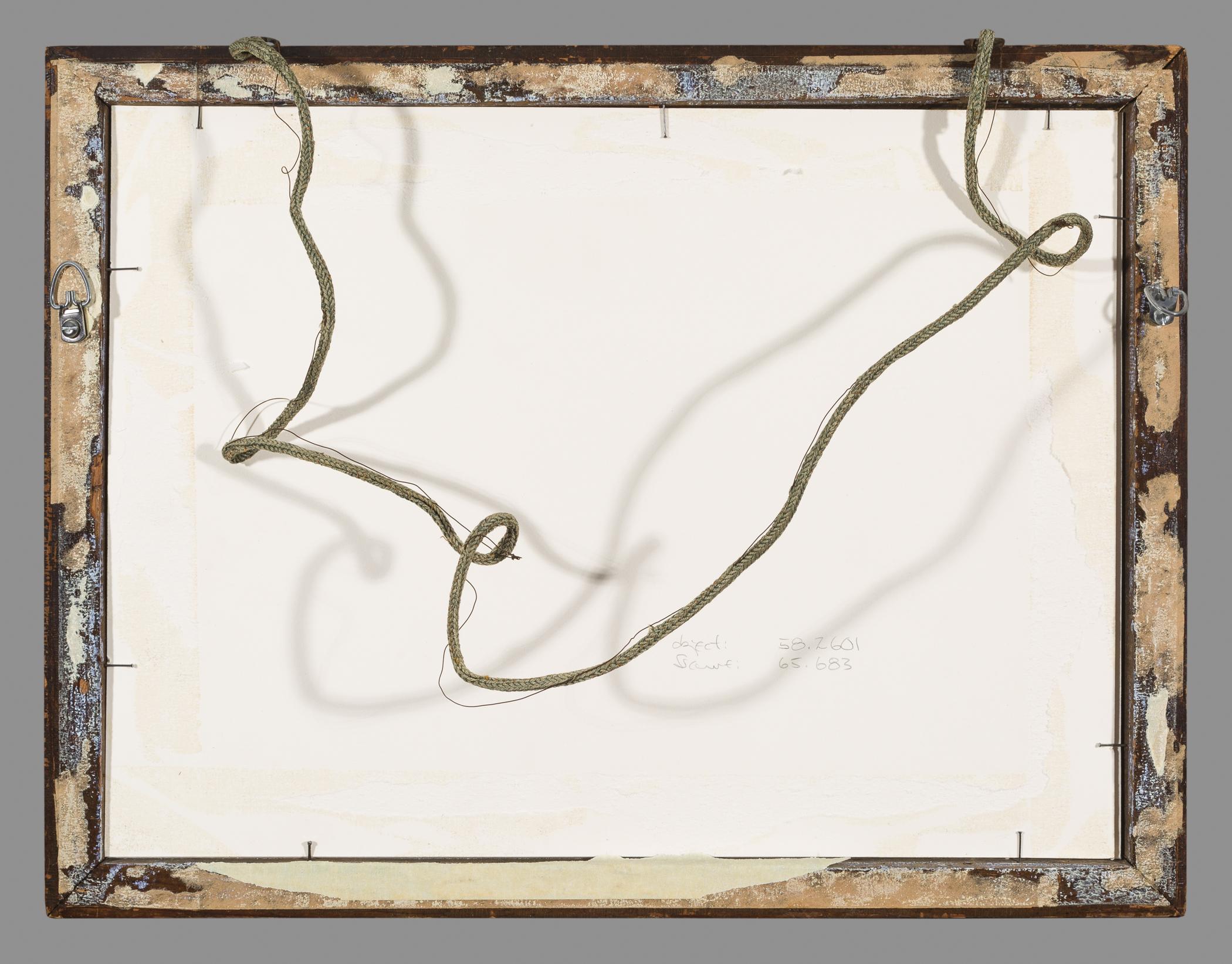 1965.0683 A Frame, reverse