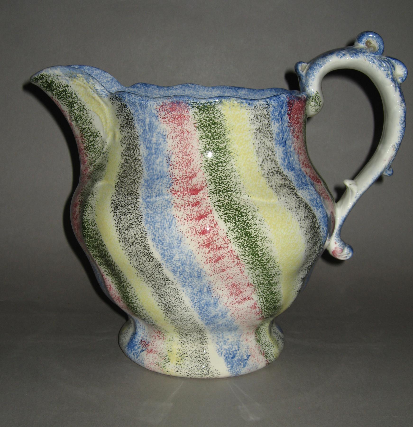 1965.0691 Spatterware jug