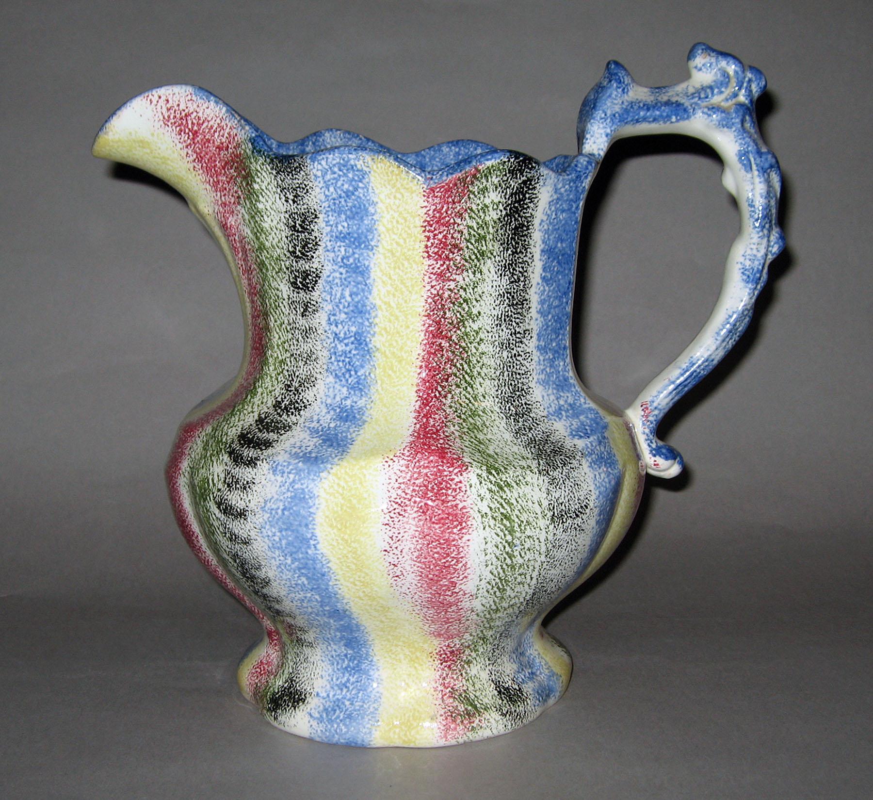 1965.0693 Spatterware jug