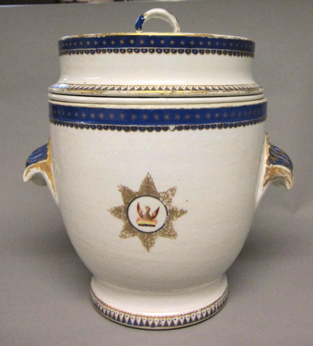 1965.0706.001 A,B,C Porcelain glacier