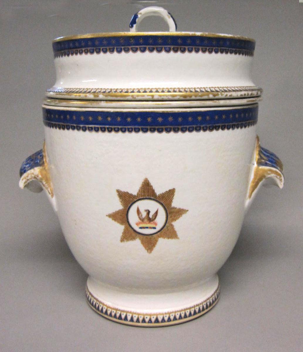 1965.0706.002 A,B,C Porcelain glacier