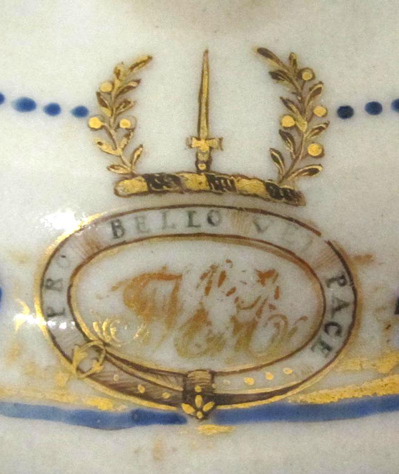 1965.0711.001 A,B Porcelain tureen detail retake