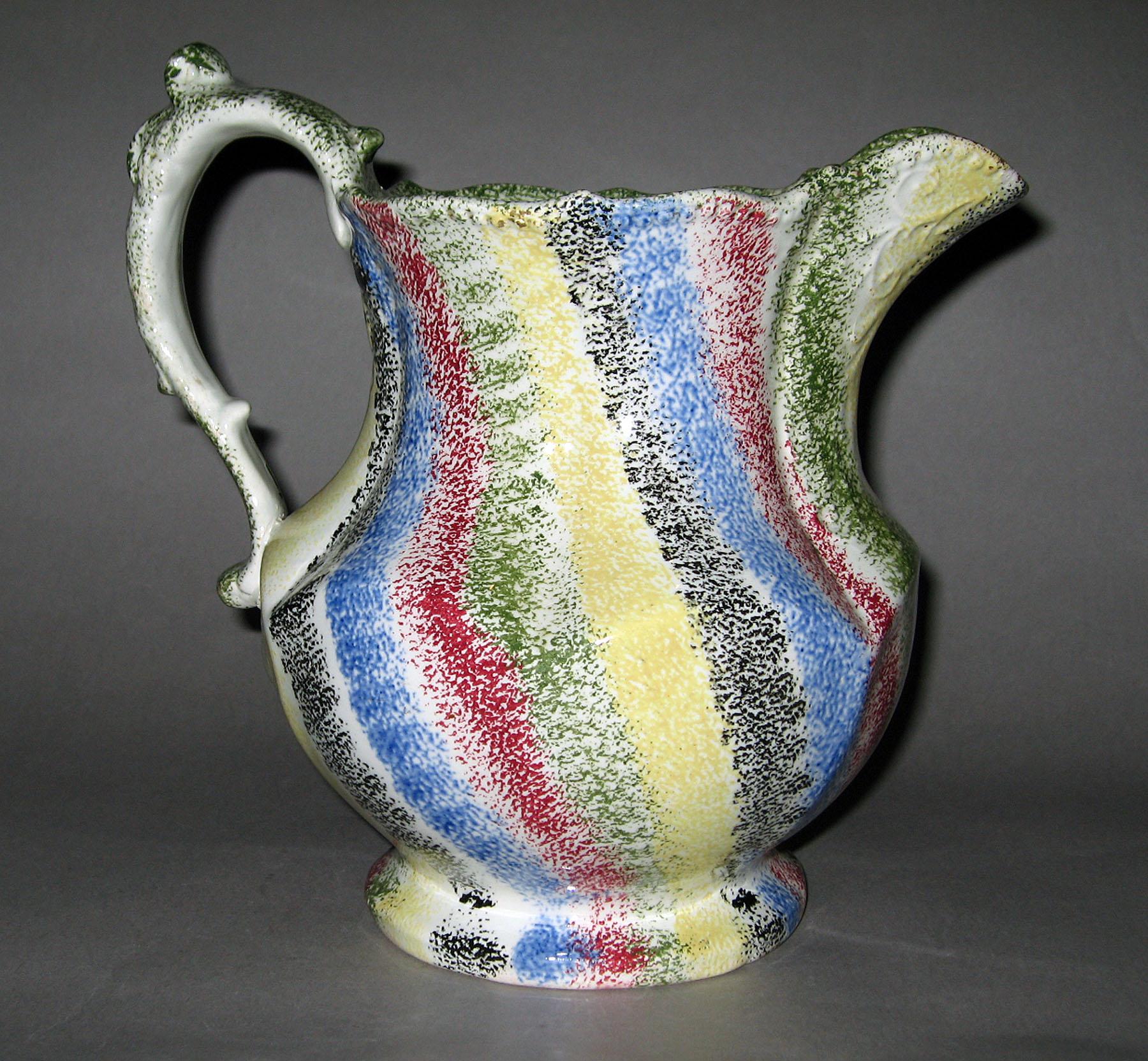 1965.0724 Spatterware jug