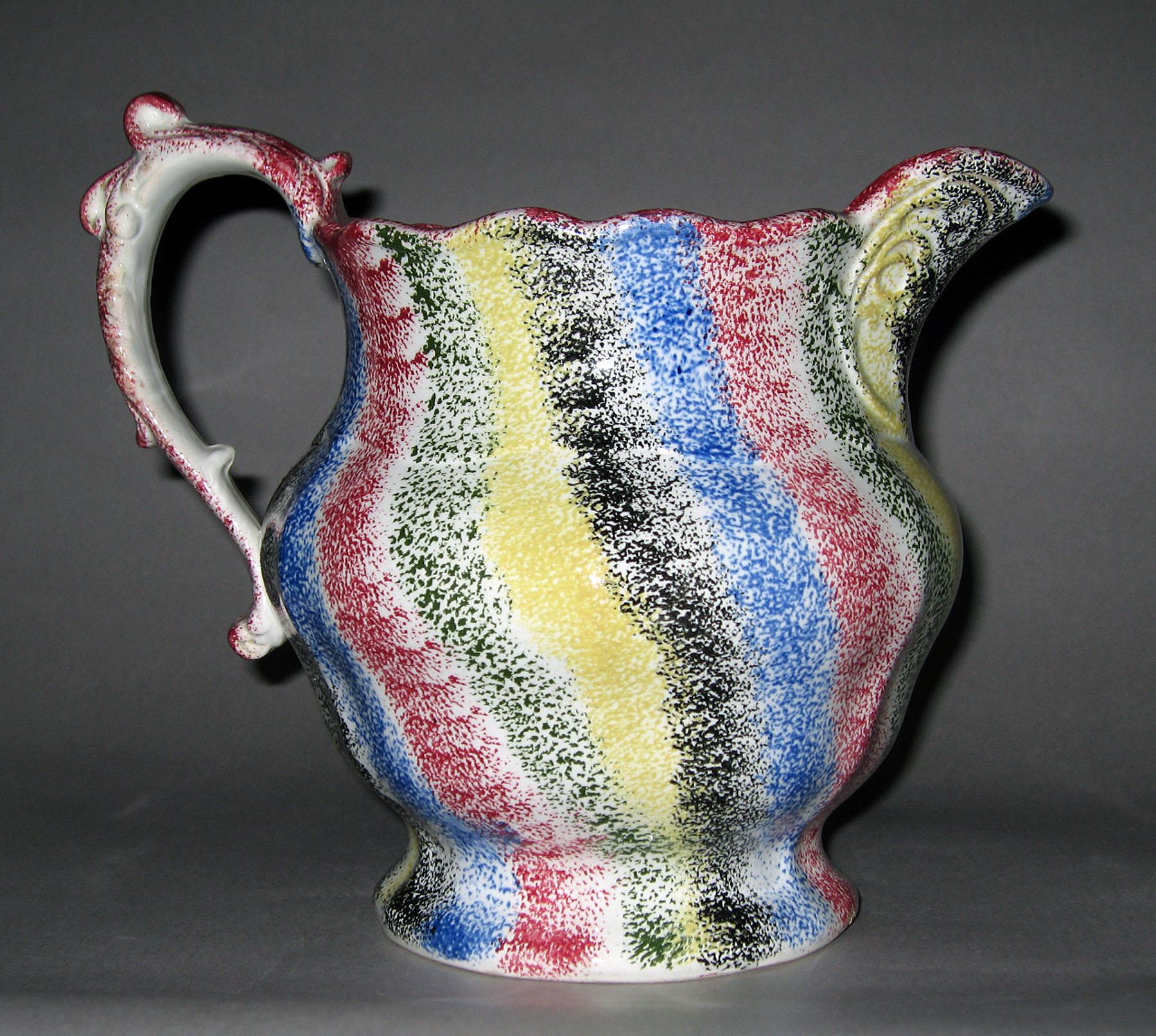 1965.0725 Spatterware jug