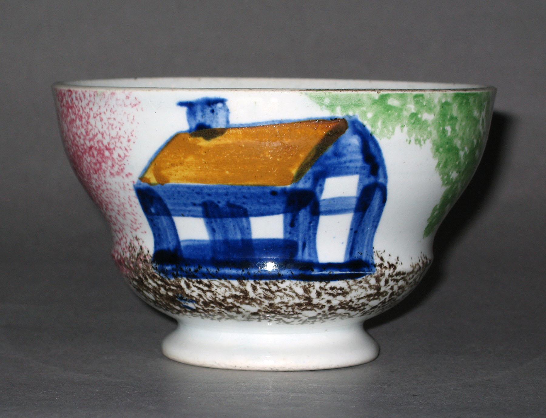 1965.0746.003 Spatterware teabowl