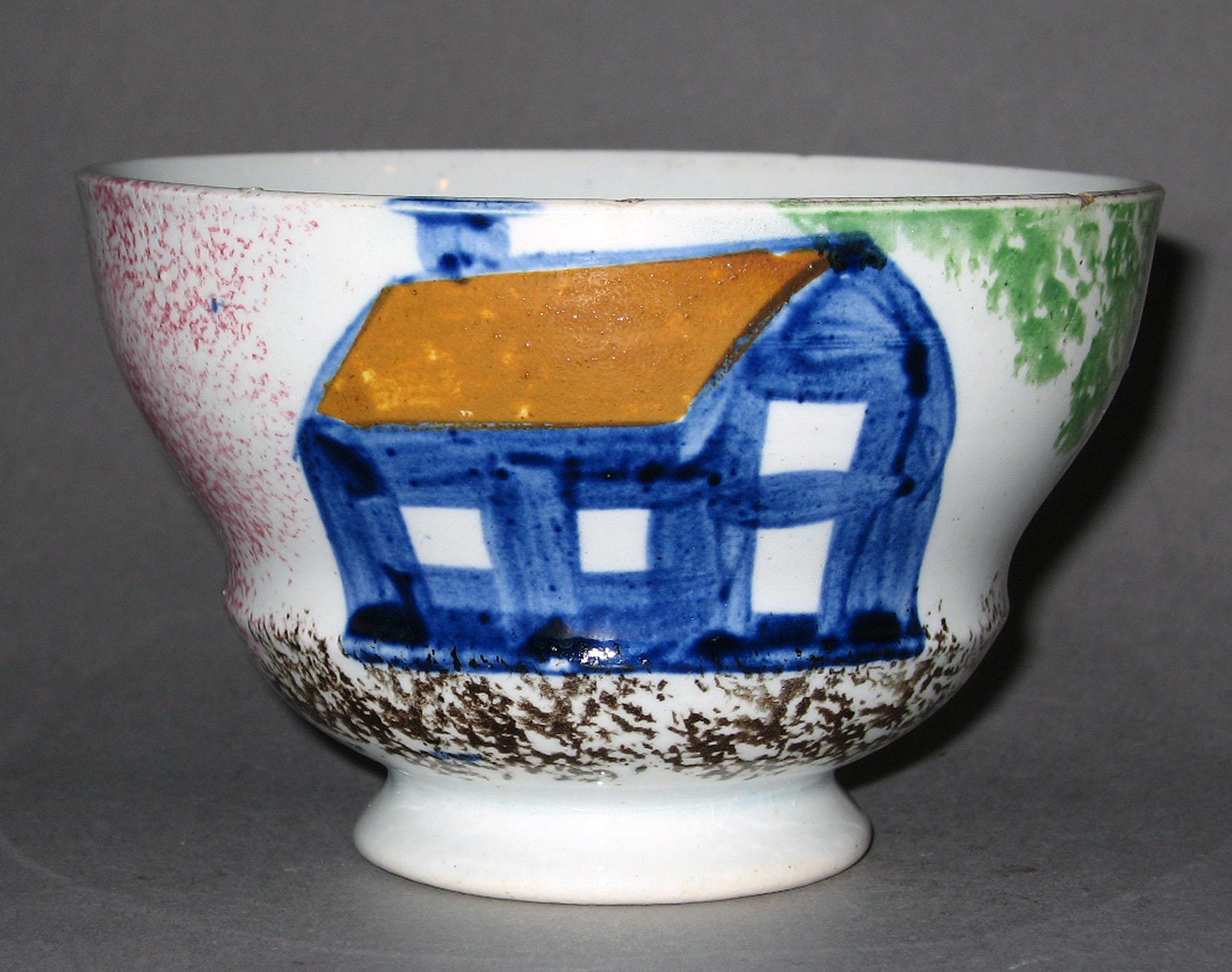1965.0746.008 Spatterware teabowl