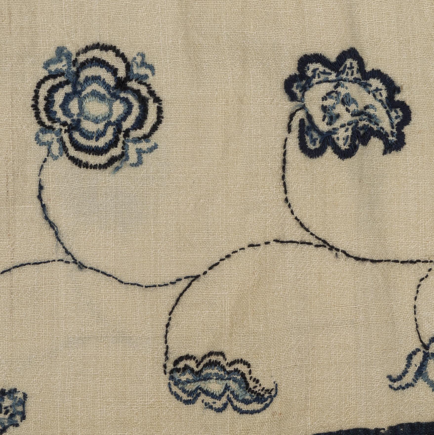 1965.0751 Petticoat, reverse, detail 2