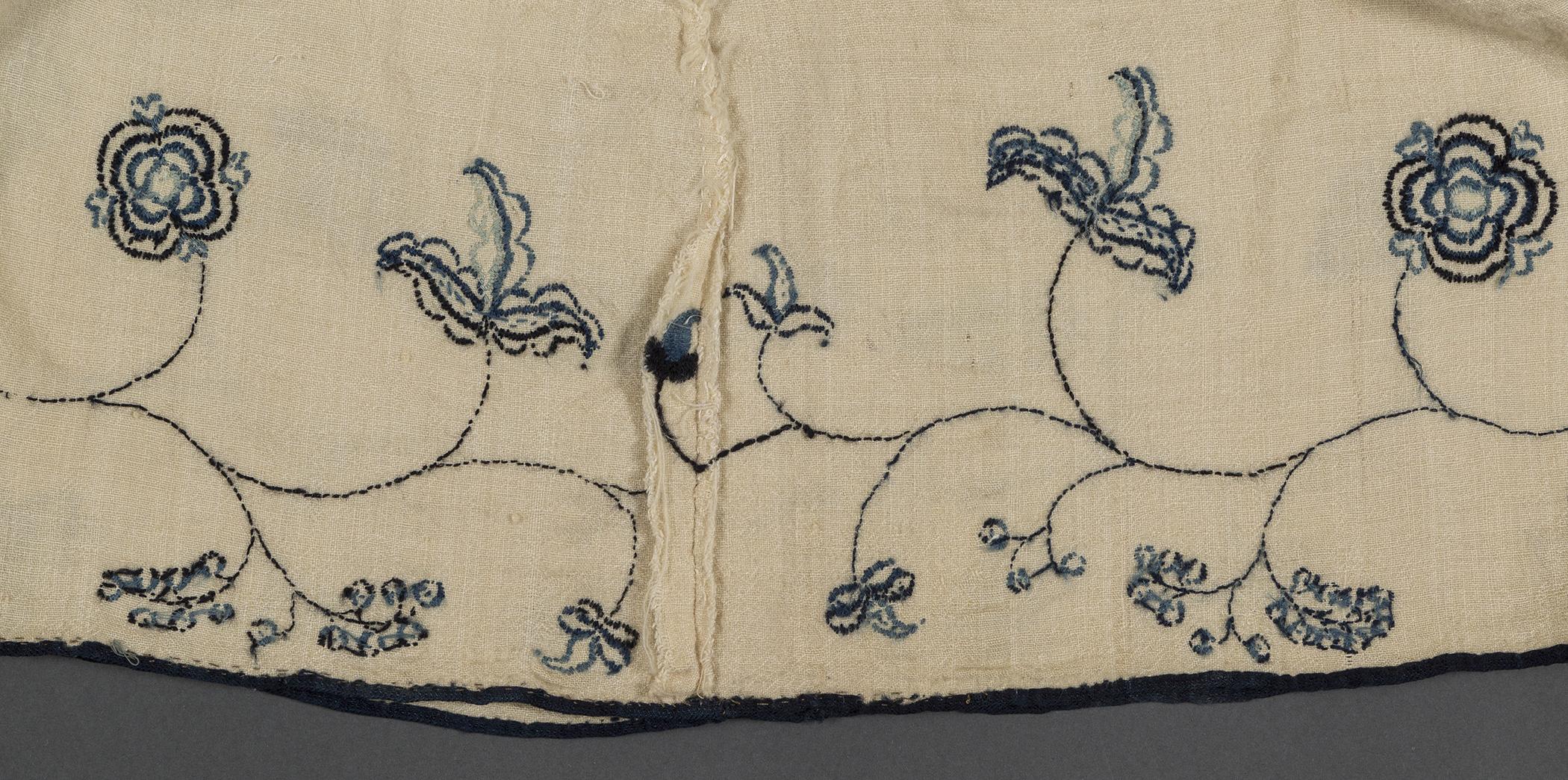 1965.0751 Petticoat, reverse, detail 5