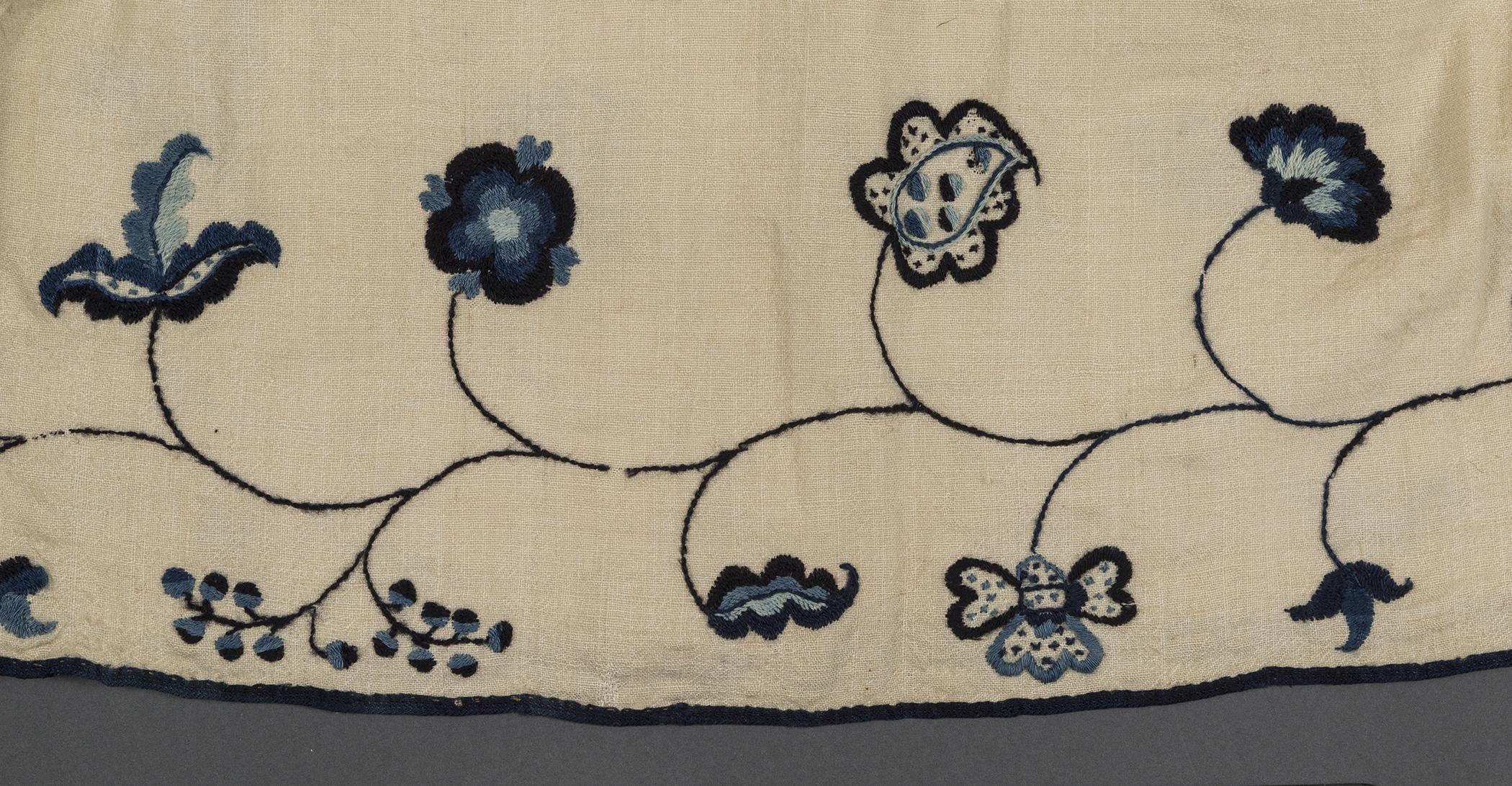 1965.0751 Petticoat, detail 3