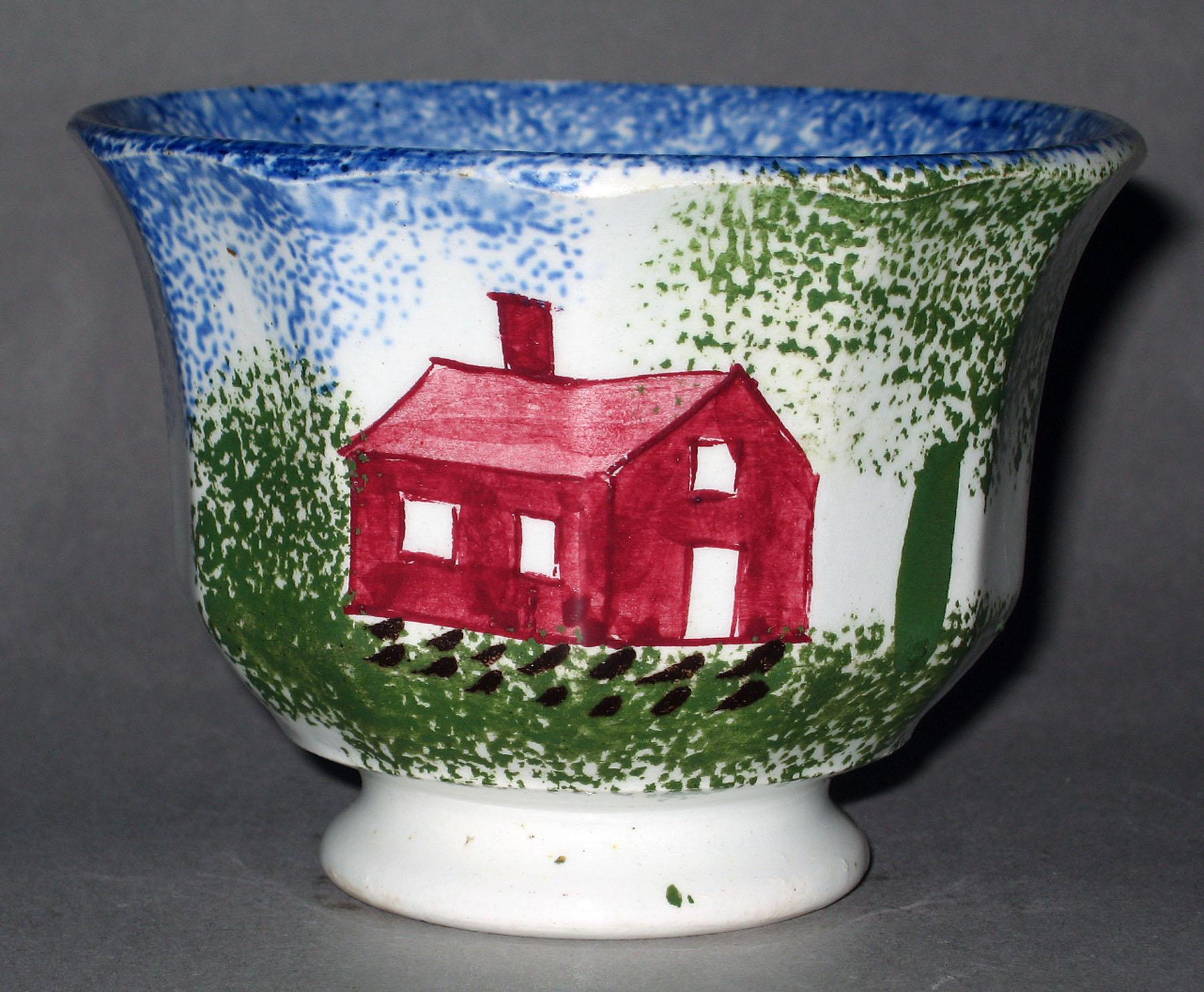 1965.0789 Spatterware teabowl