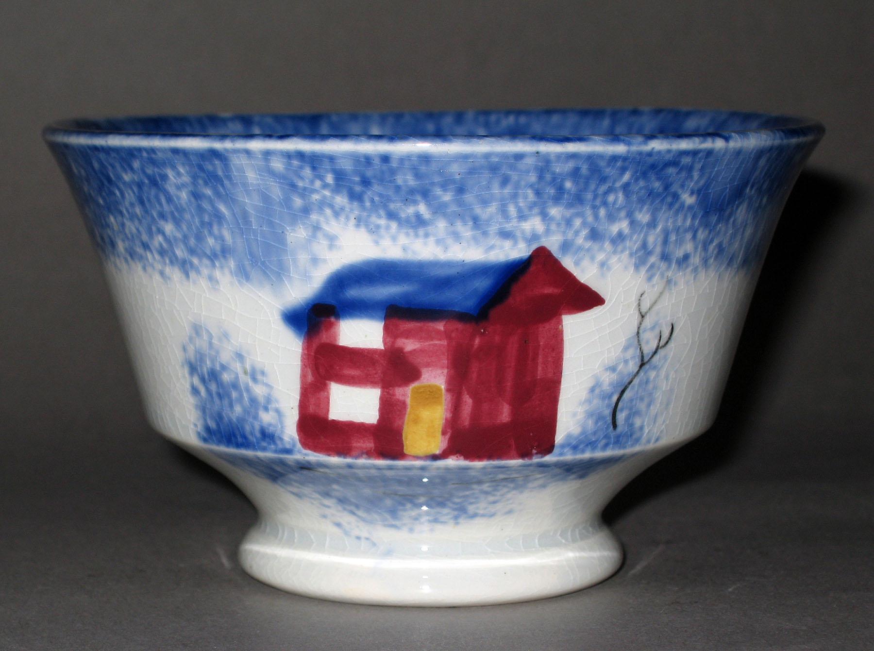1965.0792 Spatterware teabowl