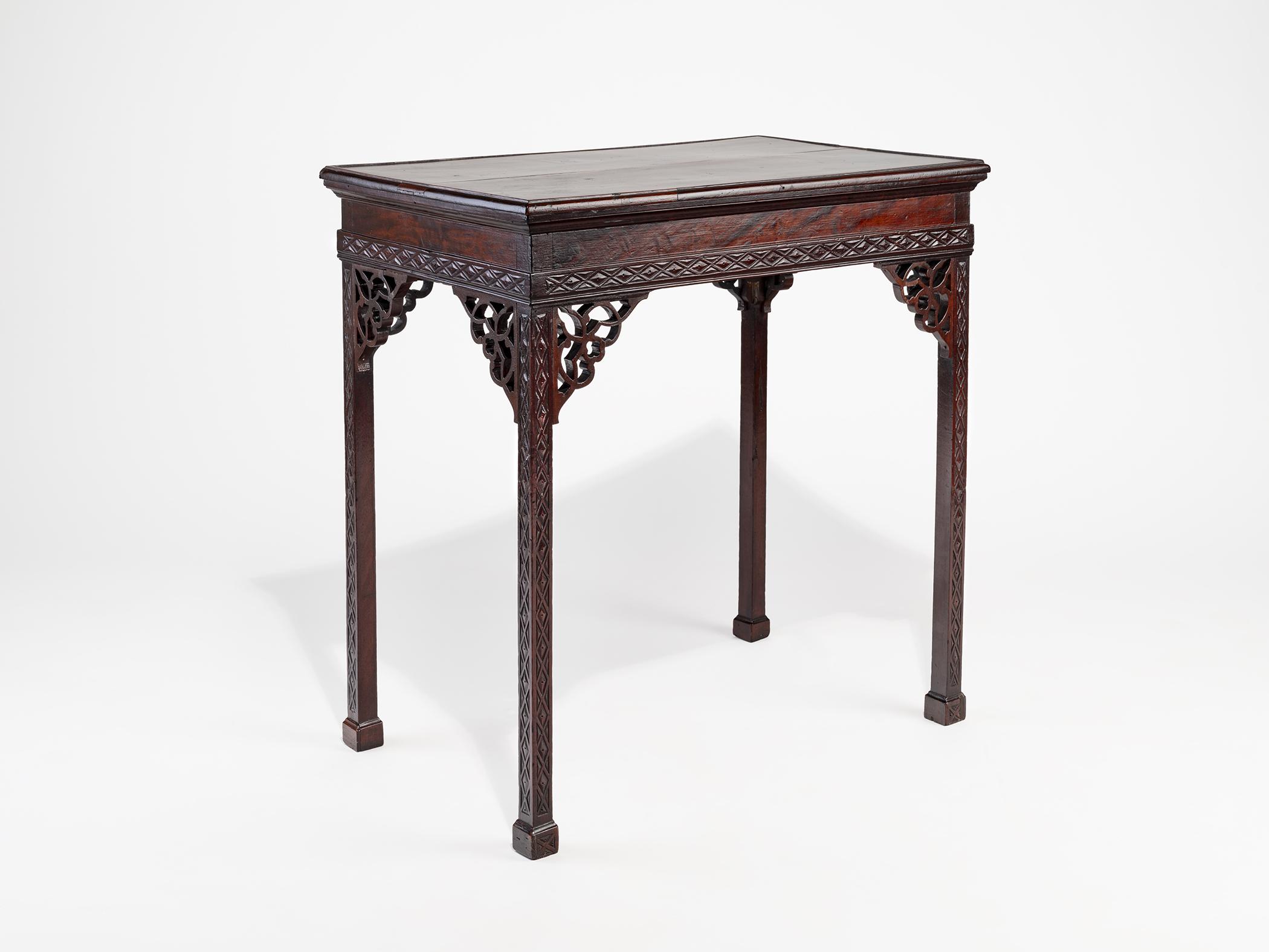 1952.0141 Table, Tea table, view 1