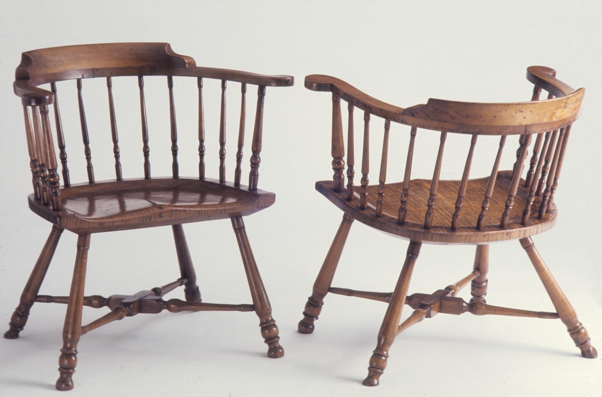 1965.0833 Chair, Windsor armchair, View 3