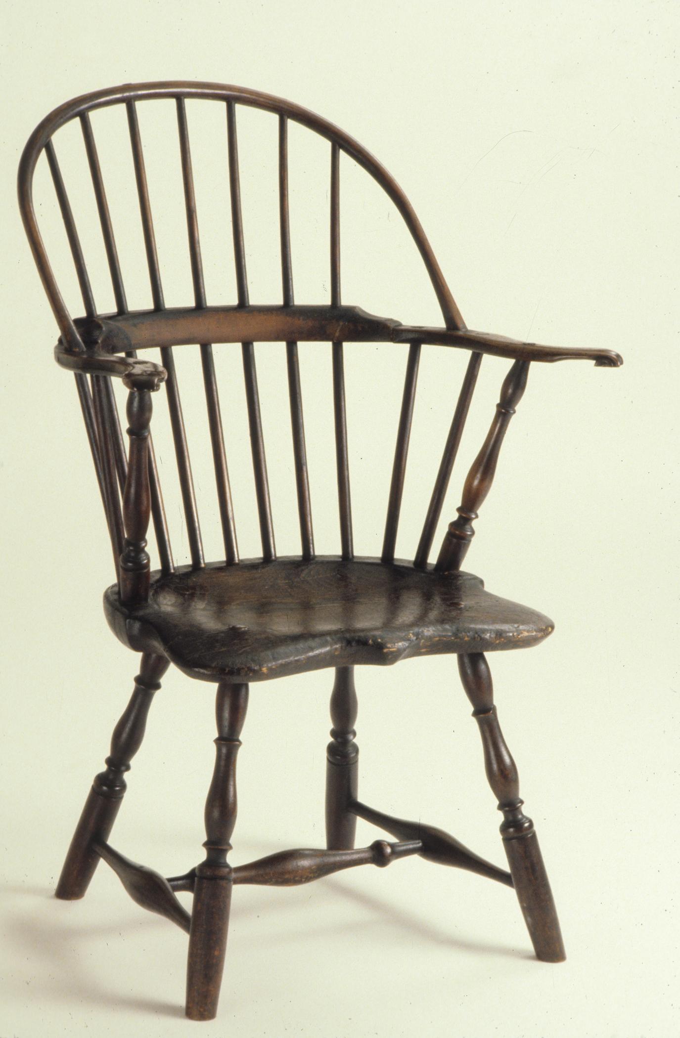 1965.0836 Chair, Windsor armchair, View 1
