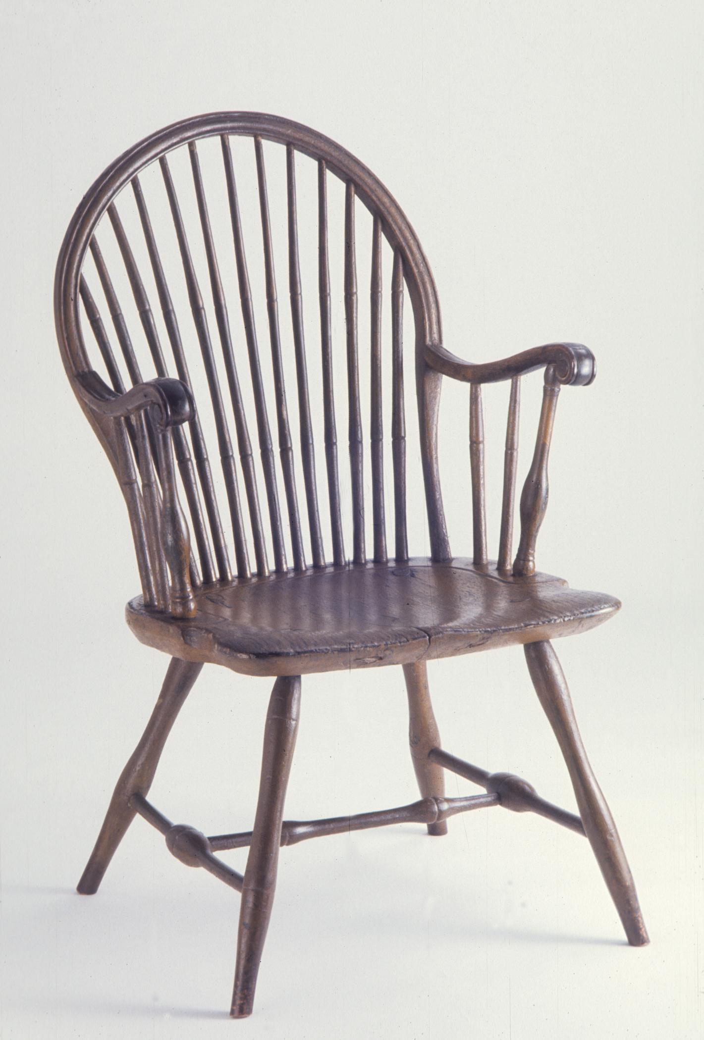 1965.0837 Chair, Windsor armchair, View 1